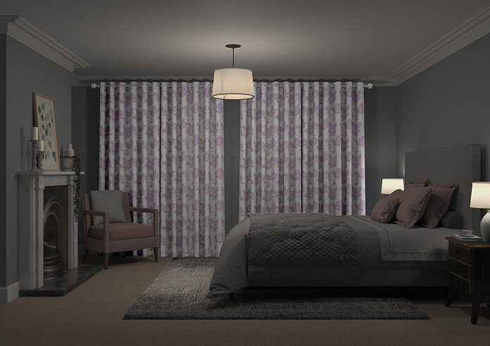 Corsica, Mauve - Made to Measure Curtains - Image 7